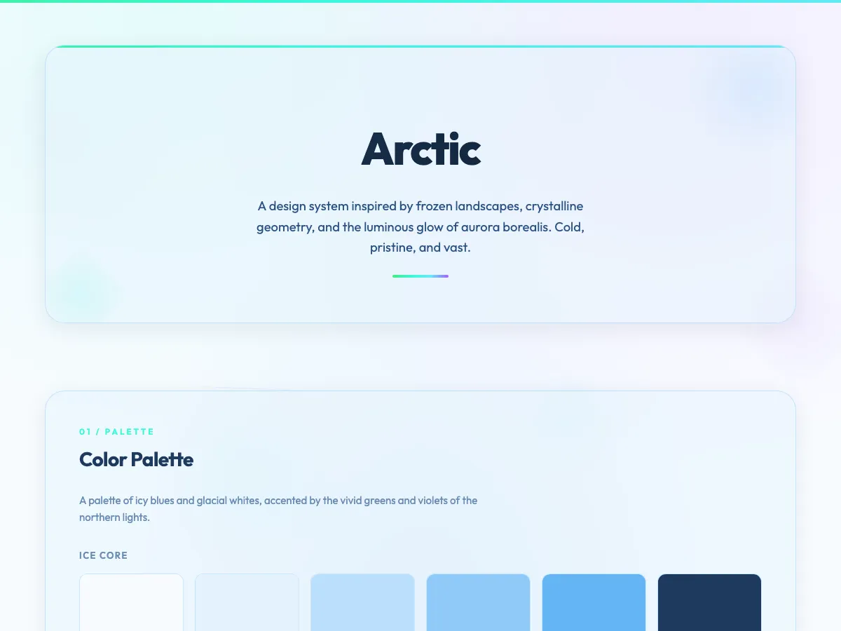 Arctic style preview