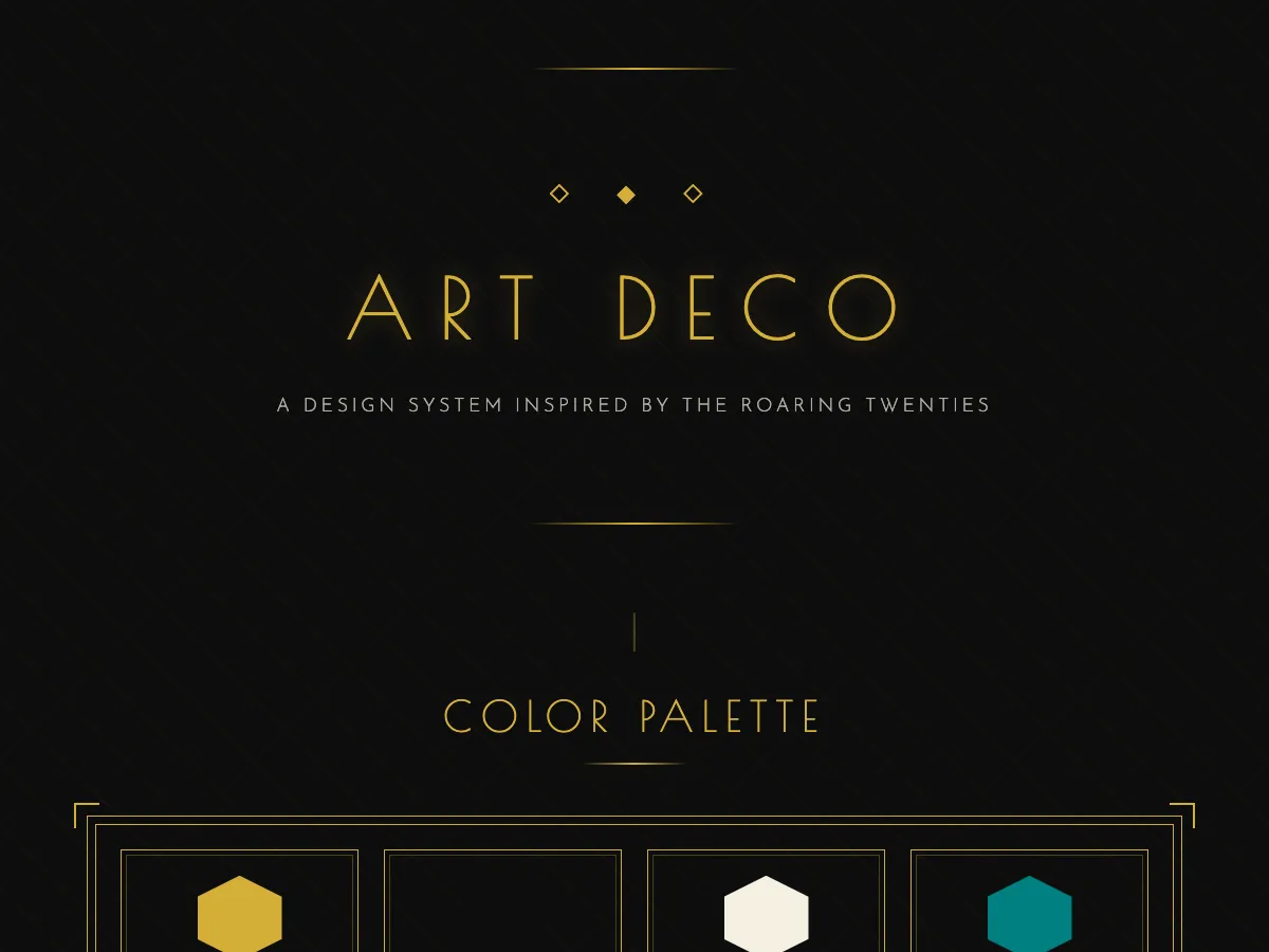 Art Deco style preview
