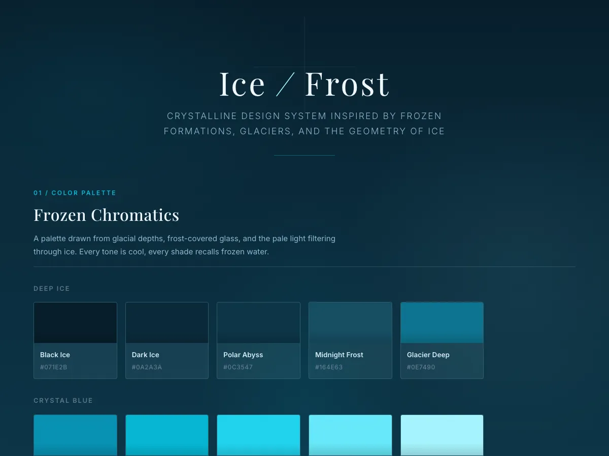 Ice Frost style preview