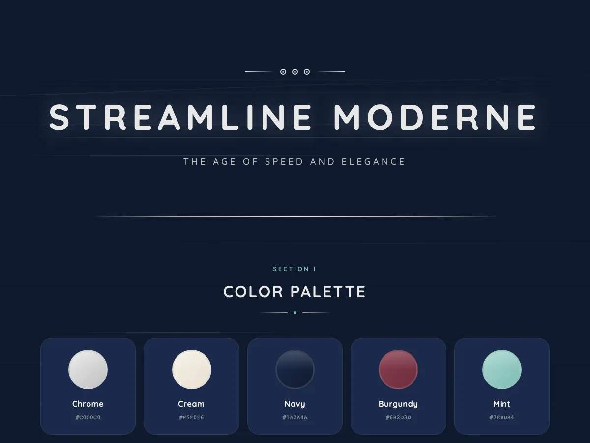 Streamline style preview